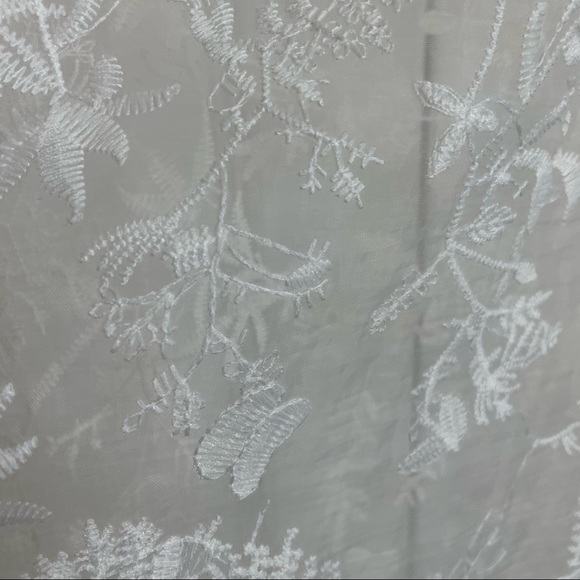 Sheer Embroidered Dress - Picture 7 of 10